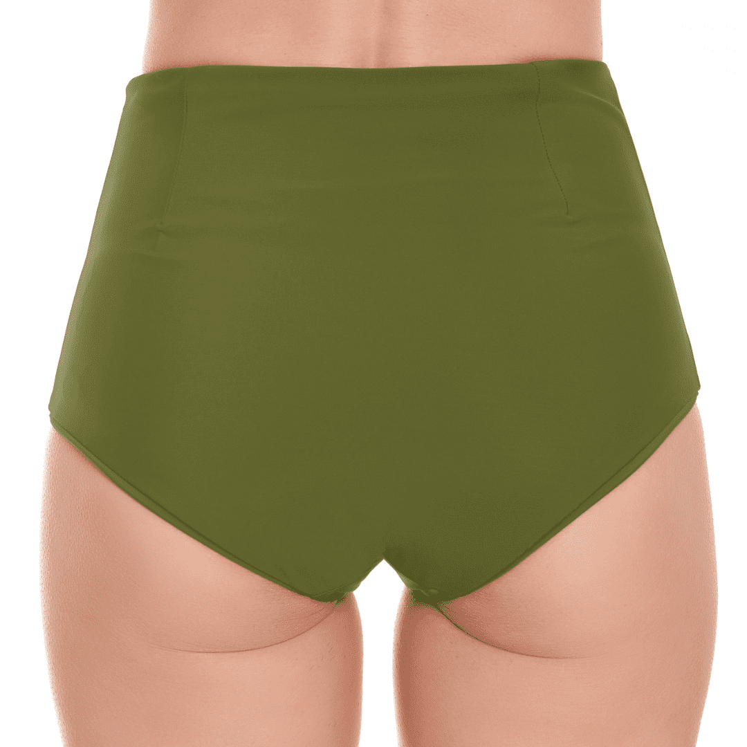 Vitamin Vintage - ultra high waisted retro bikini bottoms Women’s - Rêve de Rive Swimwear