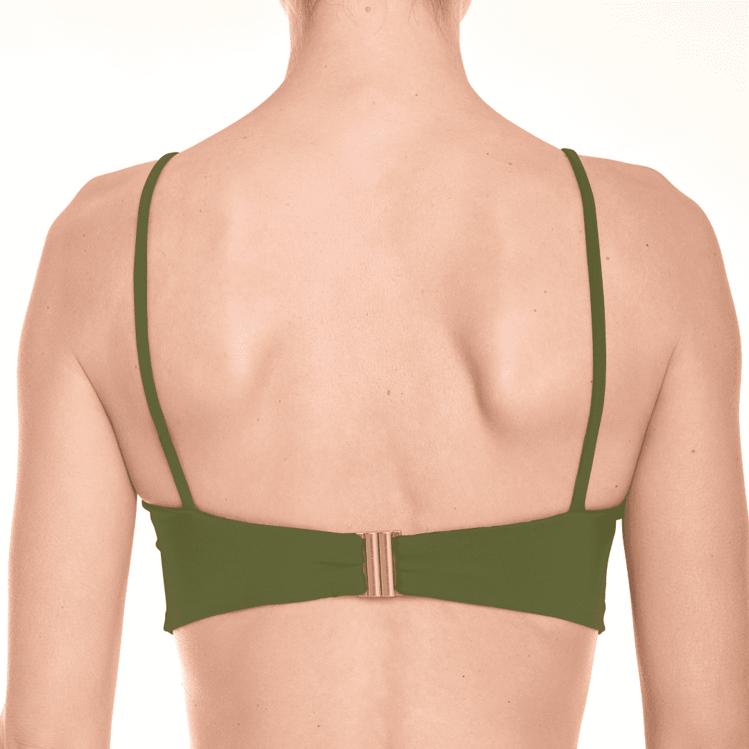 Retro Bao - sustainable padded bikini bralet Women’s - Rêve de Rive Swimwear
