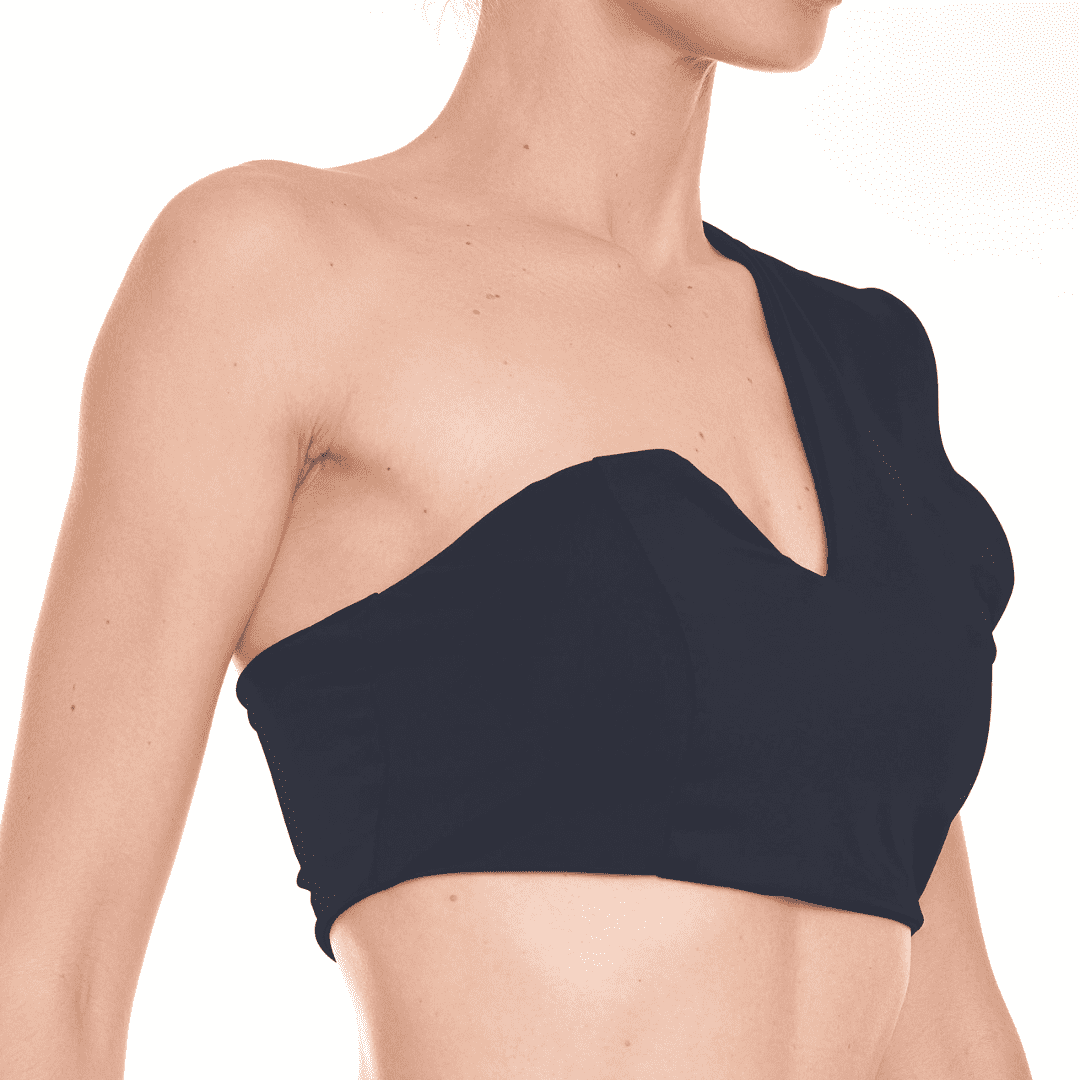 Vanue - Thick asymmetric bandeau style bikini bralet Women’s - Rêve de Rive Swimwear